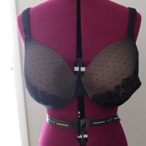 Soma black lace bra